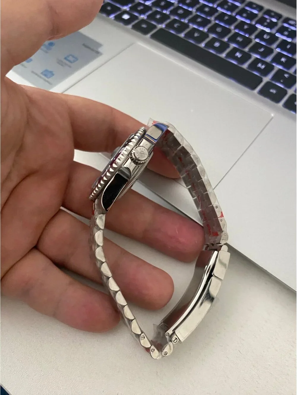 Stainless Steel Mechanical Watch with Sapphire Crystal and  stock 217